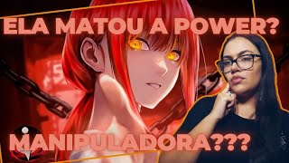 REACT  Makima Chainsaw Man  A Peste  Isis Vasconcellos [upl. by Jolee709]