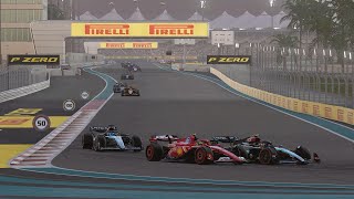 DC624 メルセデス角田裕毅で紡ぐ Abu Dhabi GP  F1 24 [upl. by Ytirehc]