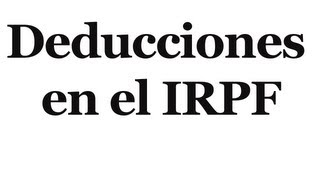 Deducciones en el IRPF [upl. by Noskcire59]