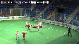 20140816 Coquitlam Adanacs vs Six Nations Arrows Minto Cup Game 1 Highlights [upl. by Varuag]