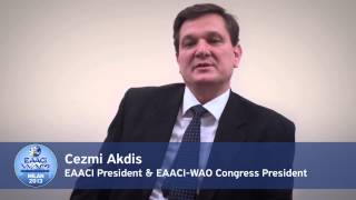 Invitation to EAACI WAO Congress 2013 by EAACI President Cezmi Akdis [upl. by Adnirem]