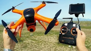 Wingsland M1 GPS Drone 2019 Version Flight Test Review [upl. by Terrej]