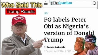 Panic In Aso Rock After Trump Saw This News [upl. by Tharp]