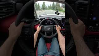 The Tundra TRD Pro Gets to 60 in 67 Seconds POV Drive shorts [upl. by Marnia]