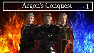 Aegons Conquest Crusader Kings III A Game of Thrones 1 [upl. by Jehias]