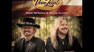 Van Zant quotRed White amp Blue Livequot Official Lyric Video [upl. by Gnuj]