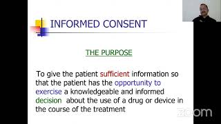 Consent in Anesthesiology practice  Dr Krishnan Balendran  ISACON Kerala 2021 [upl. by Warner]