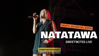 Natatawa ako  Gabriella  Sweetnotes Live  Nasipit Agusan Del Norte [upl. by Adriano760]