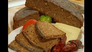 köstliches Schwarzbrot aus Sauerteig [upl. by Lada762]