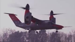 AgustaWestland AW609 TiltRotor [upl. by Ahsieyt]