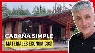 🖐 Casas Rústicas de Campo 5 Datos IMPERDIBLES de una Cabaña Moderna y ECONÓMICA [upl. by Oigroig23]