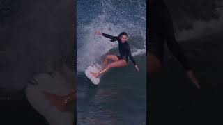 SURF LADIES 🏄‍♀️ Slow Motion Surfing at Haleiwa surfer surfergirl beach [upl. by Lovel]