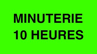 Minuteur 10 heures  minuterie de 600 minutes avec signal sonore BIP à la fin [upl. by Lupien310]