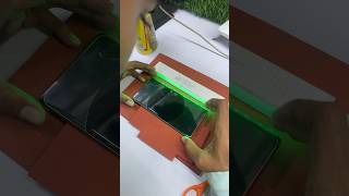 best curve screen protector for moto g85  how to apply uv glass shots [upl. by Fabiano]