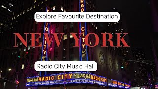 Explore Radio City Music Hall in New York City  Best  Top Place  Most Visited [upl. by Lawley]