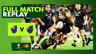 An UNSTOPPABLE Black Ferns performance  Australia vs New Zealand Replay  Pacific Four Series 2023 [upl. by Scibert]