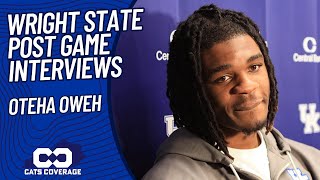 Wright State Post Game Interview  Otega Oweh [upl. by Nicholson]