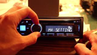 Alpine CDE143BT Head Unit Overview [upl. by Goody938]