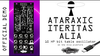 Ataraxic Iteritas Alia bit table oscillator from Noise Engineering [upl. by Severson]