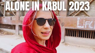 Foreigner walks alone in Kabul Afghanistan 🇦🇫 2023 [upl. by Douty160]