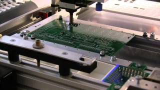 Homemade SMD Pick and Place Machine  complete cycle [upl. by Ailaht]