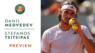 Danil Medvedev vs Stefanos Tsitsipas  Preview Quarterfinals I RolandGarros 2021 [upl. by Adnomal27]