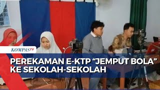 Disdukcapil Solo Jemput Bola Perekaman KTP Elektronik ke SekolahSekolah [upl. by Egarton457]