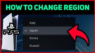 PS5 HOW TO CHANGE REGION EASY NEW [upl. by Danuloff]