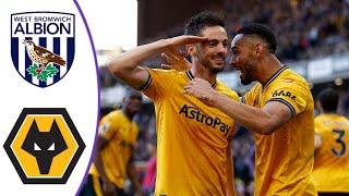 West Brom vs Wolves  Extended Highlights amp All Goals 2024 HD [upl. by Ahsinuq]