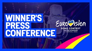 Winners Press Conference  Live Stream  Eurovision 2023 [upl. by Mirak261]