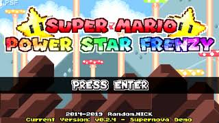 Super Mario Power Star Frenzy Music Starman Theme Fixed [upl. by Avalsorim904]