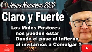 MONSEÑOR ISIDRO ALERTA LOS FALSOS PASTORES PODRIAN MANDARNOS AL INFIERNO AL INVITARNOS A COMULGAR [upl. by Airitak]