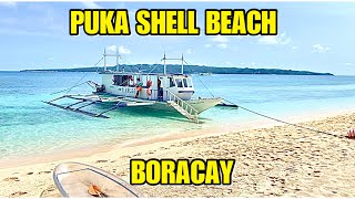 BORACAY TODAY  PUKA BEACH [upl. by Ennahtur]