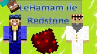 Türkçe Minecraft  LeHamam ile Redstone Gizli Merdiven [upl. by Casmey550]