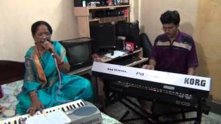 Mangal Deep Jele Lata Mangeshkar Hit Song Singing By Namita Saha Keyboard Accompaniment Pramit Das P [upl. by Ettenor]