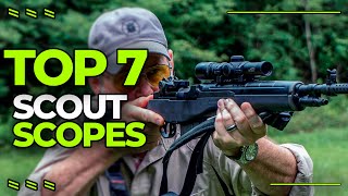 Best Scout Scopes 2023  Top 7 Scout Scopes For M1a Scout Squad Rifle [upl. by Gracia]