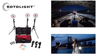 Rotolight Neo Kit 3 x LEDVideoleuchte BiColor mit Transportkoffer Lampenstativen [upl. by Ennaharas128]