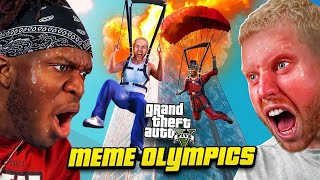 NEW 2 HOURS OF THE FUNNIEST SIDEMEN GTA MEME OLYMPICS [upl. by Mcroberts]