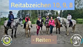 Reitabzeichen 10 9 8 quotTag 12 Reittraining RA 10  9quot auf der ponypferderanchweissensee 🐴💚 [upl. by Chenee]