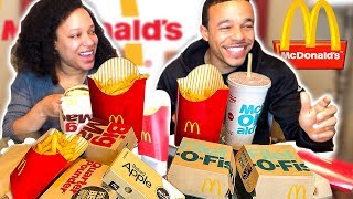 MUKBANG McDONALDS WITH MY SISTER NE  EATING SHOW  EAT WITH US CHALLENGE  LETS CHIT CHAT  ASMR [upl. by Nylesor]