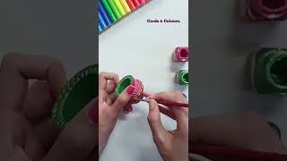 DIY Diya painting 🎨🖌️ Pot painting Acrylic colour painting diwalidecoration diwali2024 [upl. by Pearson]