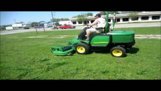 2004 John Deere 1435 Series II lawn mower for sale  sold at auction April 18 2012 [upl. by Nivlak]