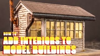 How to Add Interiors to Model Buildings [upl. by Enitsirc490]