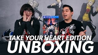 Official Persona 5 “Take Your Heart” Premium Edition Unboxing [upl. by Chellman]