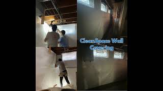 CleanSpace Wall Covering Installed in Leaky Basement in South Euclid OH [upl. by Novy]