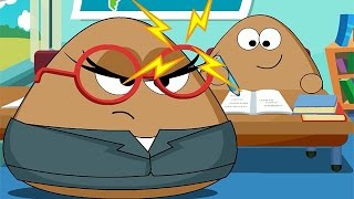 Pou Classroom Slacking Walkthrough [upl. by Naitsabas]