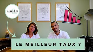 Comment obtenir le meilleur taux pour votre prêt  La minute du propriétaire by Visite amp Co [upl. by Chapen]