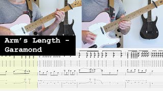 Arms Length  Garamond Tab  Playthrough with Backing Track [upl. by Locke]