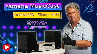 Yamaha  MusicCast MCRN470D  Silber  HiFi  Mandrops AG mandrops yamaha [upl. by Mattheus]