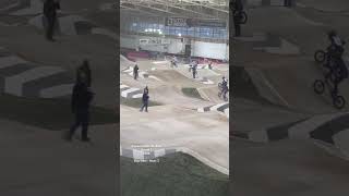 Racing Under the Roof round 3 2024 Elite Men  Moto 3 BMX bmxracing cycling [upl. by Mccreery]